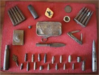 Early Assemblage of Ammunition etc.