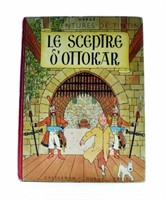Tintin: Le sceptre d'Ottokar. B1 de 1947. Eo coul.