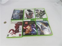 6 jeux pour Xbox 360 dont Metal Gear Rising