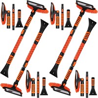 4 Pack 43 Inch Extendable Snow Brush