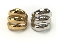 Gold & Silver Tone Rings