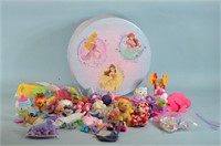 Princess Storage Box w/ Assorted Girls Toys