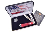 Case Indian Head Nickel Trapper Knife