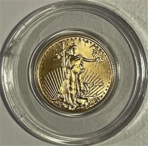 US 2008 1/10 Oz. Gold $5 Eagle