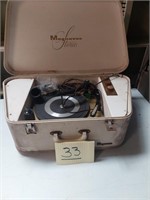 Vintage Magnavox portable record player