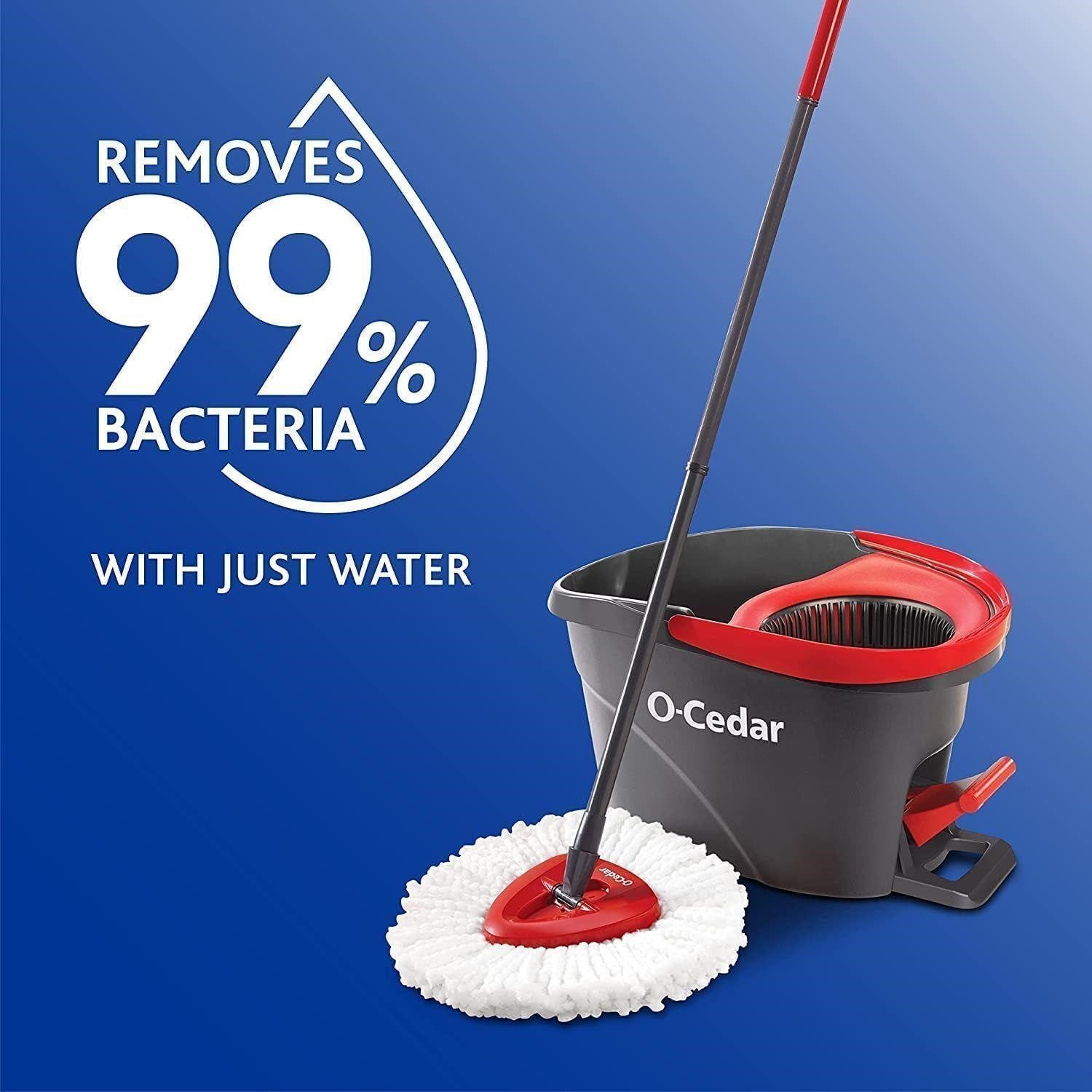 Easywring Microfiber Spin Mop & Bucket