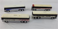 4 coin bank buses