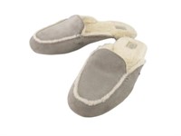 UGG Unused Gray Fleece Lined Slip On Shoes