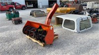 Front mount snow blower