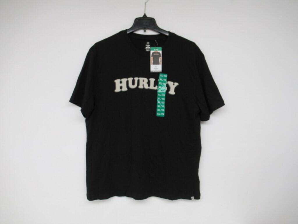 Hurley Men's XL Crewneck T-shirt, Black Extra
