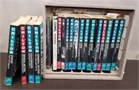 Crate of 16 Various Chilton Manuals, Clymer