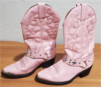 Girls Pink Cowboy Boots