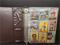 1950s and 1960s Topps Baseball Card Binder