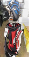 CALLAWAY GOLF BAG AND CLUBS