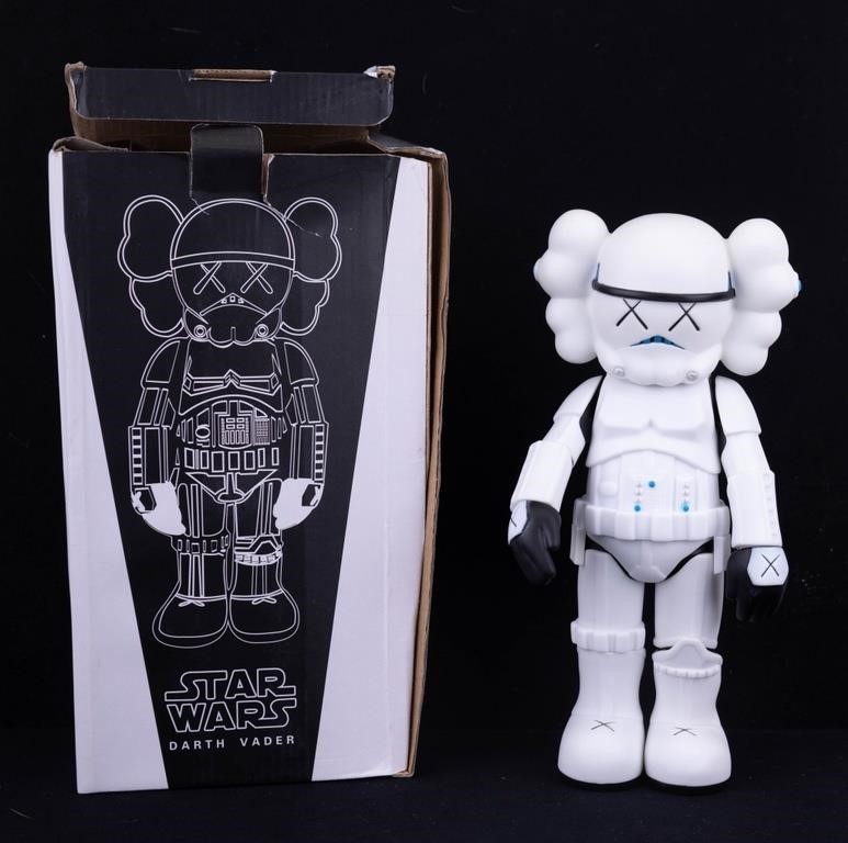 Kaws All White Star Wars Figure