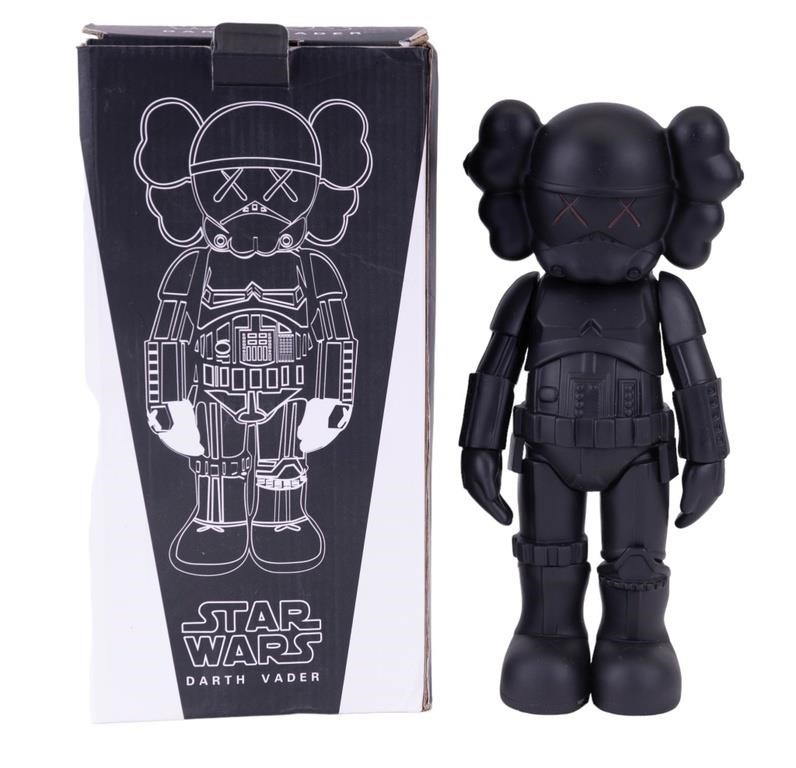 Kaws All Black Star Wars Figure