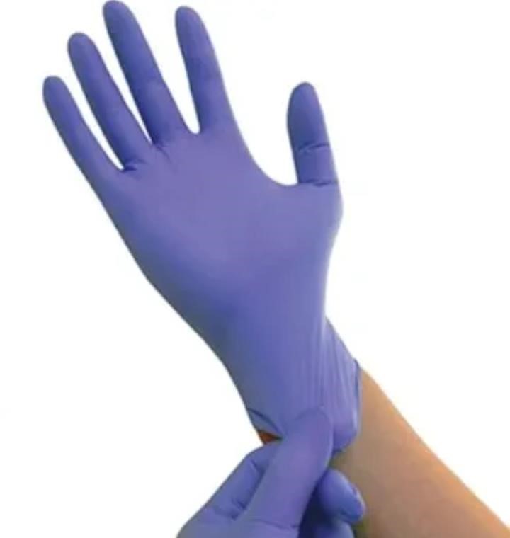 BOX OF NITRILE HAVE GLOVES Large