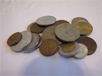 Lot of 20 Foreign Coins (1970's & Up)