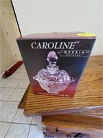 CAROLINE IMPERIAL CRYSTAL CANDY DISH