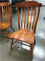 DET OF 4 WINDSOR DINING CHAIRS