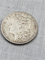 1887-0 Morgan Silver Dollar