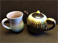 Handmade Tea Pot & Mug