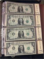 district US paper money