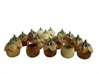 Assembled Group of Soup Cups