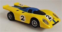 Aurora AFX  #1798 HO Slot Car: Porsche 917 Yellow