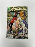 Autograph COA Aquaman #74 Comics