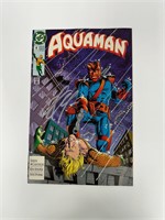 Autograph COA Aquaman #8 Comics