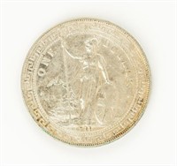 Coin 1911 Great Britain Trade Dollar Extra Fine
