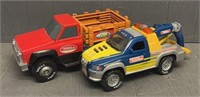 Tonka Farms Stake Truck & Tonka Tow Truck