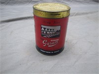 Vintage Empty King Size Trap Gudang Garam Tin Can