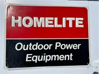 Homelite Outdoor Power Equipment Sign