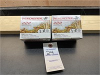 2 NEW Boxes Winchester 22 LR Ammo