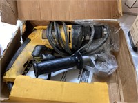 Dewalt well used hammer drill & skil charger