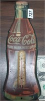 1950'S COCA COLA THERMOMETER 17"