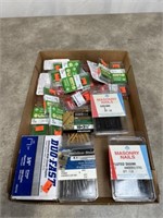 Assortment of Screws, Nails and Staples