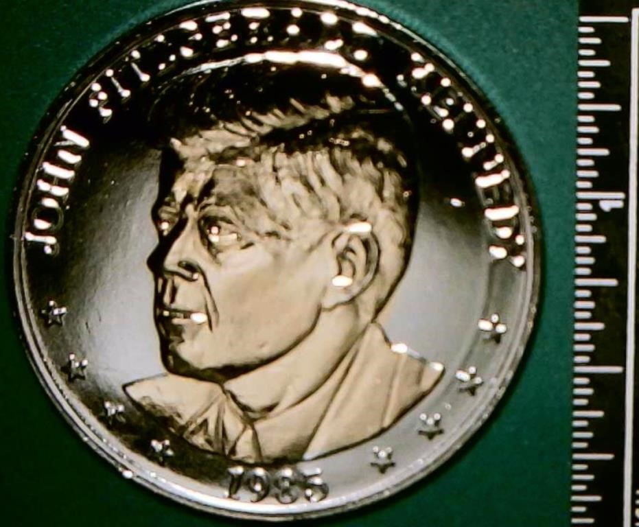 1985 Kennedy 25th A Bronze/Silver/Gold Comm.