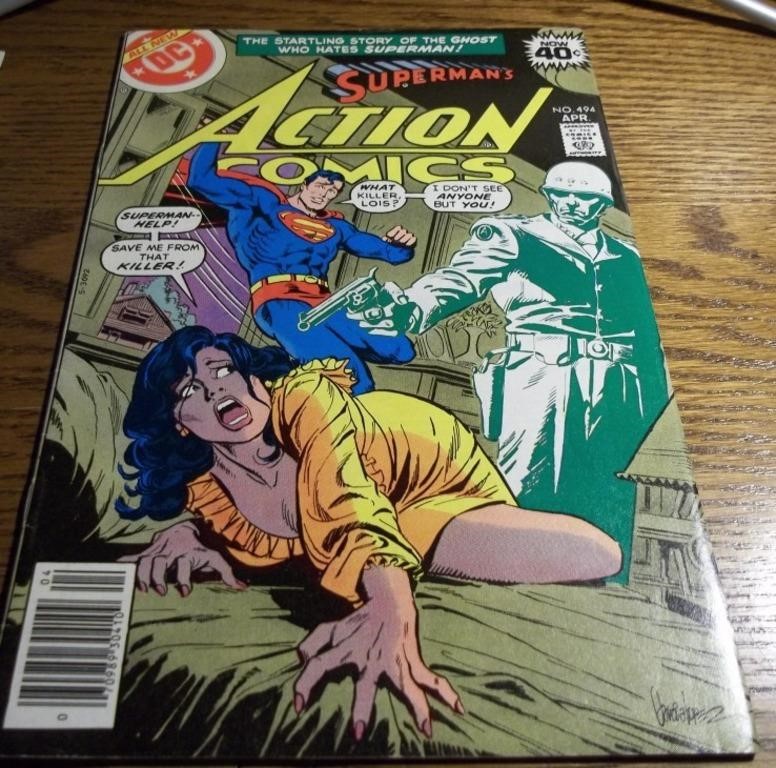 1979 Action Comics Superman #494