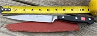 Wusthof Kitchen Knife w/Leather Scabbard