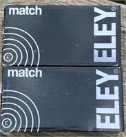 2 Boxes of Eley .22 Match