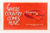 CRAVEN "A" TODAY COUNTRY COMES ALIVE D/S POSTER