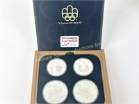 RCM 1976 OLYMPIC 4 SILVER PROOF COIN SET -SERIES 2