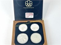 RCM 1976 OLYMPIC 4 SILVER PROOF COIN SET -SERIES 1