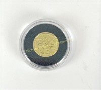 RCM 2012 GOLD 1/25 OZ FAREWELL TO THE PENNY COIN