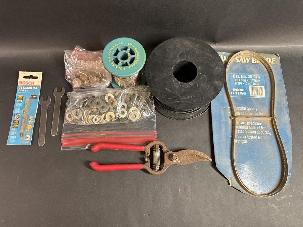 Collection of Various Tools and Hardware
