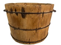 Vintage Staved Bucket w/ Handles