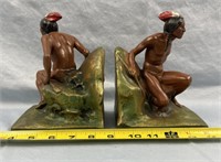 Heavy Native American Bookends